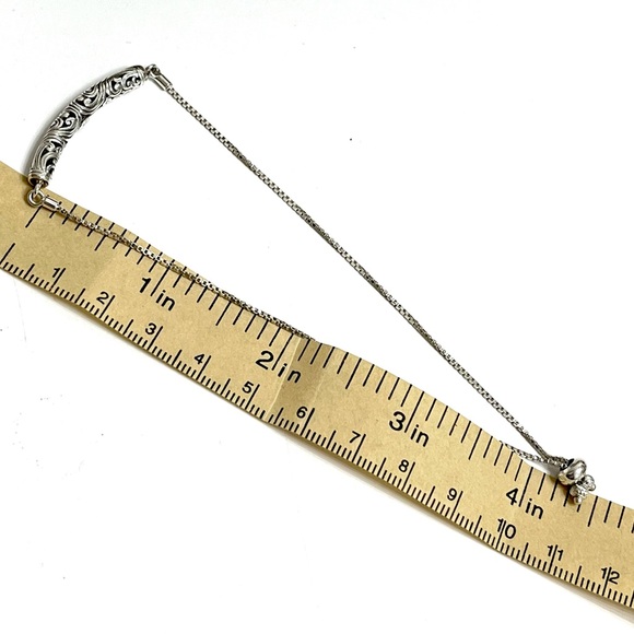 New STERLING SILVER Scrollwork Bracelet - Picture 6 of 10